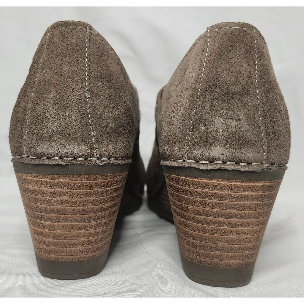 Dansko Sandy Morel Suede Wedge Mary Jane 39 US 8.5-9 Waterproof Comfort - Picture 6 of 8